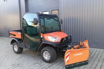 Pojazd użytkowy, pomarańczowy, TUZ, Hydraulika, Kabina